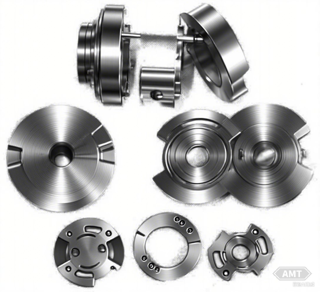 9-48 Oil Outlet Disc and Pressure Disc of Power Steering Pump.png